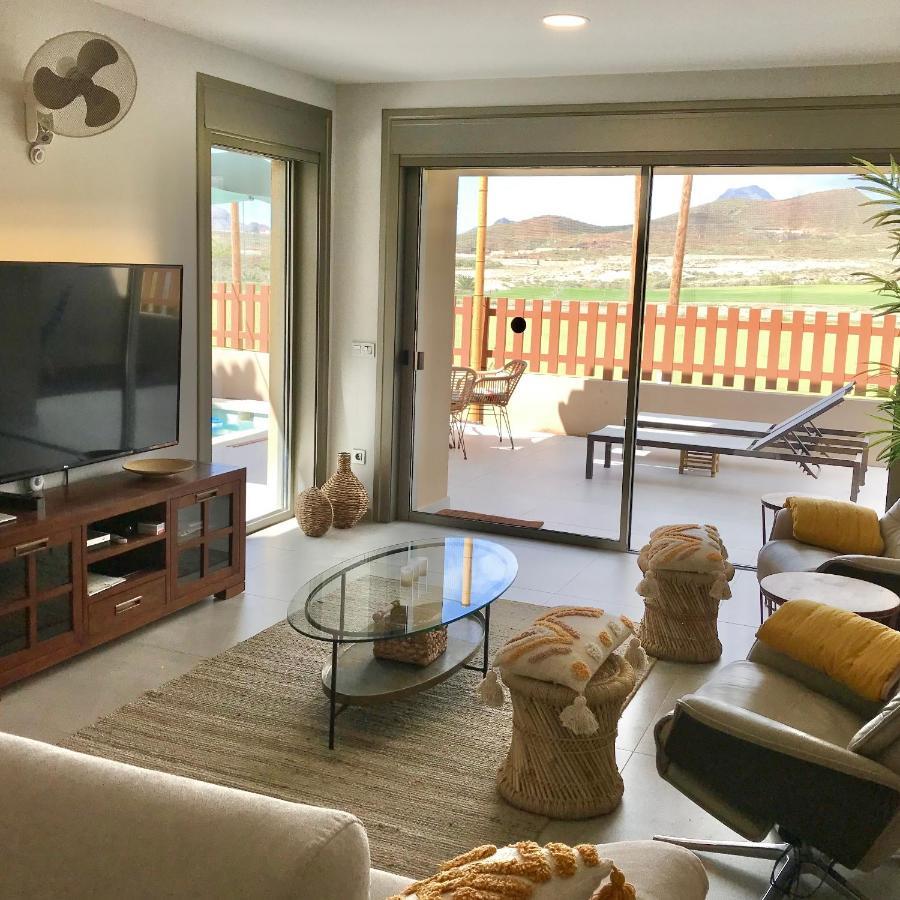 Golf Tenerife South XX Wheel Accessible Shower XX Free Wifi XX Private Pool 30 Degrees XX Two Terraces 30M2X60M2 Xxfree Parking XX Mountain View XX Flatscreen 65 Inch XX 산미겔데아보나 외부 사진