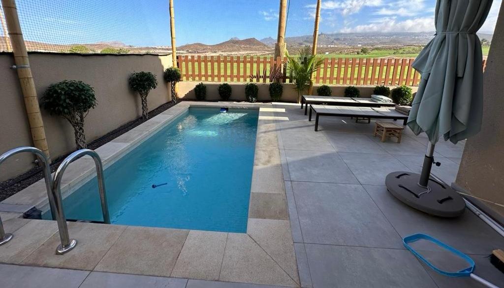 Golf Tenerife South XX Wheel Accessible Shower XX Free Wifi XX Private Pool 30 Degrees XX Two Terraces 30M2X60M2 Xxfree Parking XX Mountain View XX Flatscreen 65 Inch XX 산미겔데아보나 외부 사진